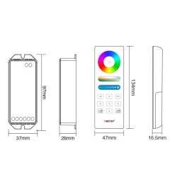 https://design-led.fr/ Télécommande & contrôleur LED RVBW 31,20&nbsp;€ 31,20&nbsp;€ FUT044A