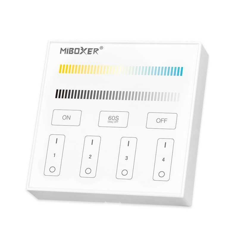 https://design-led.fr/ Contrôleur panneau tactile sans fil 2.4G RF 4 zones 25,50&nbsp;€ 25,50&nbsp;€ FUTB2