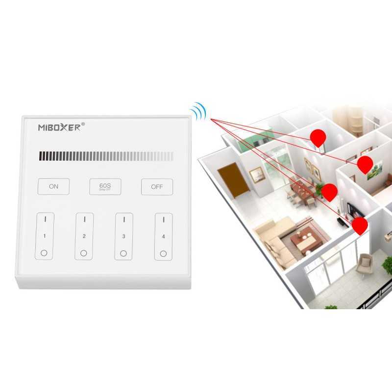 https://design-led.fr/ Contrôleur LED simple couleur 4 zones tactile sans fil 25,50&nbsp;€ 25,50&nbsp;€ FUTB1
