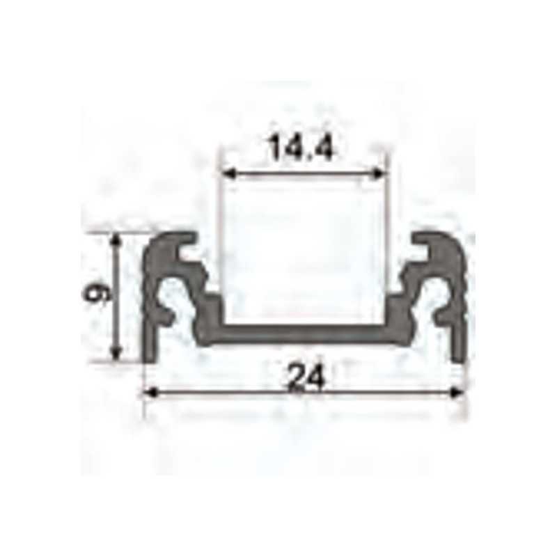 https://design-led.fr/ Profilé aluminium anodisé 2M pour ruban led plat XL 27,20&nbsp;€ 27,20&nbsp;€ 9884