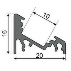 https://design-led.fr/ Profilé aluminium anodisé 2M pour ruban led angle 30/60 30,20&nbsp;€ 30,20&nbsp;€ 9827