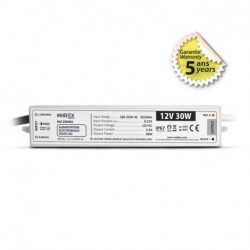 https://design-led.fr/ Alimentation pour LED 30W - 12V DC - IP67 - GARANTIE 5 ANS 23,30&nbsp;€ 23,30&nbsp;€ 100465