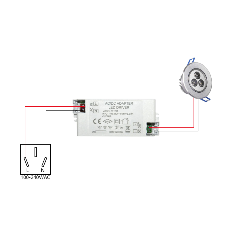 https://design-led.fr/ Alimentation LED 6W 12VDC 500mA 11,20&nbsp;€ 11,20&nbsp;€ A2546