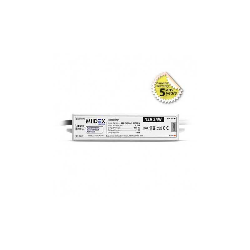 https://design-led.fr/ Alimentation pour LED 24W - 12V DC - IP67 - GARANTIE 5 ANS 20,00&nbsp;€ 20,00&nbsp;€ 100464