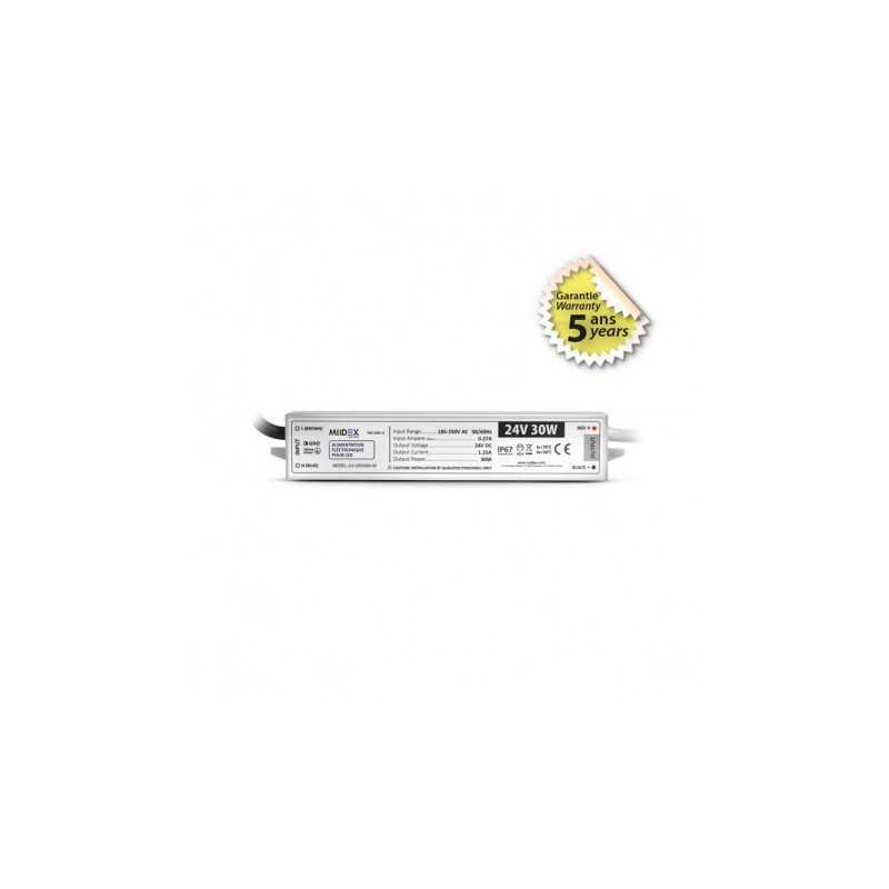 https://design-led.fr/ Alimentation pour LED 30W - 24V DC - IP67 - GARANTIE 5 ANS 25,70&nbsp;€ 25,70&nbsp;€ 100466