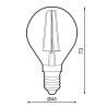 https://design-led.fr/ Ampoule E14 G45 filament led 4w 2300k 2,60&nbsp;€ 2,60&nbsp;€ LM8552