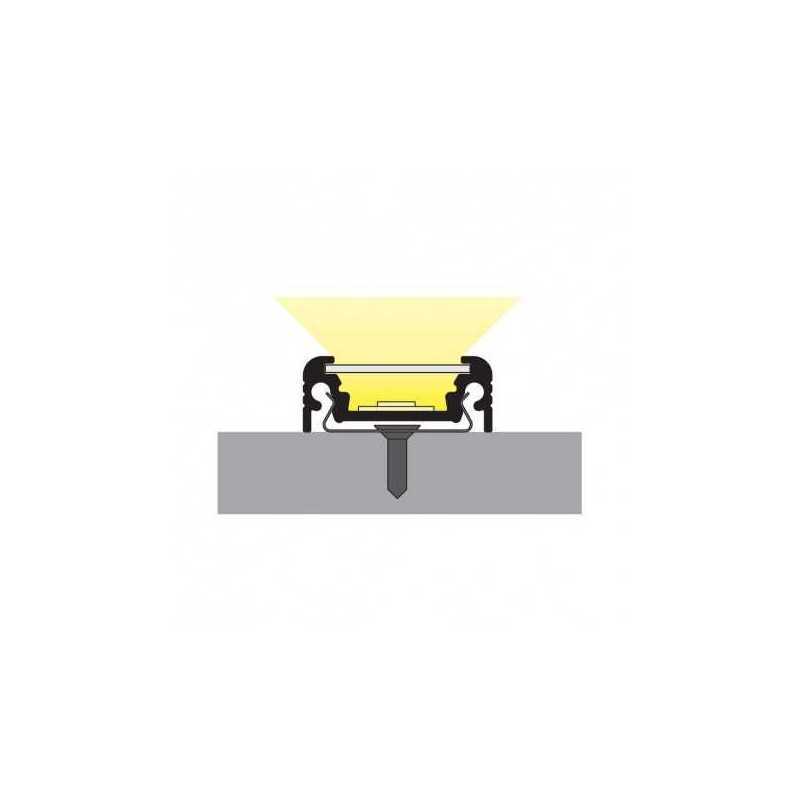 https://design-led.fr/ Profilé aluminium anodisé 2M pour ruban led plat 21,30&nbsp;€ 21,30&nbsp;€ 9831