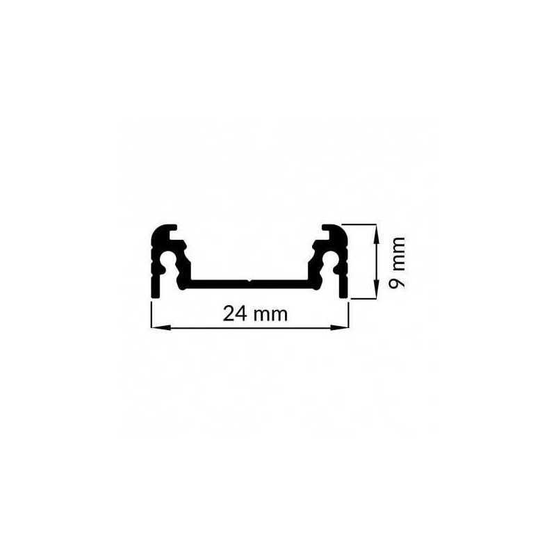 https://design-led.fr/ Profilé aluminium anodisé 2M pour ruban led plat XL 27,20&nbsp;€ 27,20&nbsp;€ 9884