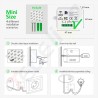 https://design-led.fr/ Smart switch sans fil, wi-fi, RF pour télécommande et application Tuya 23,70&nbsp;€ 23,70&nbsp;€ A2592