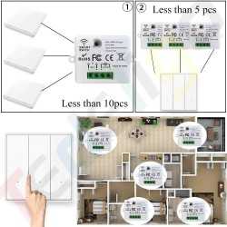 https://design-led.fr/ Interrupteur 2 voies pour smart switch 11,80&nbsp;€ 11,80&nbsp;€ A2595