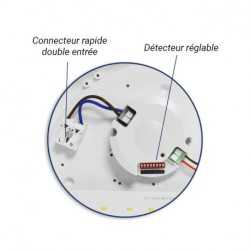 https://design-led.fr/ Plafonnier CASA ASYM LED Ø300 mm 18w 4000k Détecteur RF préavis d'extinction 81,30&nbsp;€ 81,30&nbsp;€ 100255