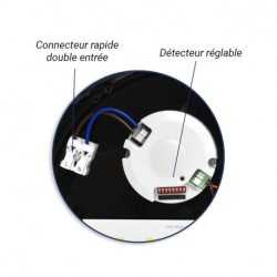 https://design-led.fr/ Plafonnier CASA ASYM LED Ø300 mm 18w 4000k Détecteur RF préavis d'extinction 81,30&nbsp;€ 81,30&nbsp;€ 100256