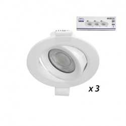 https://design-led.fr/ Spot LED CARAT II SMD Orientable dimmable 5W 4000K pack de 3 24,20&nbsp;€ 24,20&nbsp;€ 100353