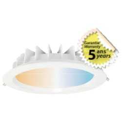 https://design-led.fr/ Downlight LED fixe ORION blanc rond 25-30W CCT GARANTIE 5 ANS 95,50&nbsp;€ 95,50&nbsp;€ 765132