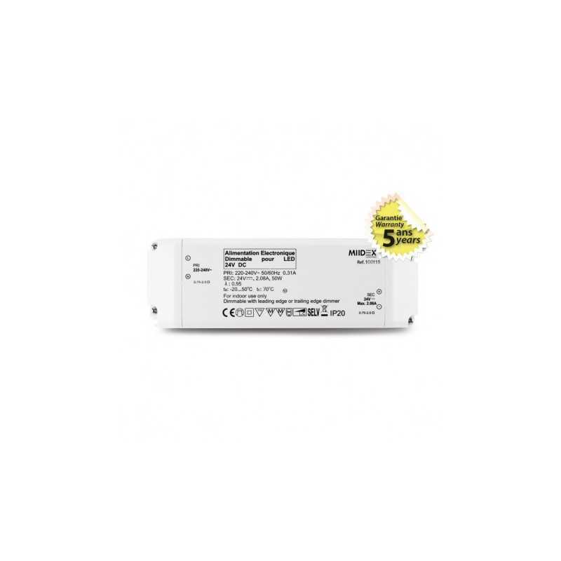 https://design-led.fr/ Alimentation pour LED 24 VDC 50W Dimmable Coupure de phase 50,80&nbsp;€ 50,80&nbsp;€ 100115