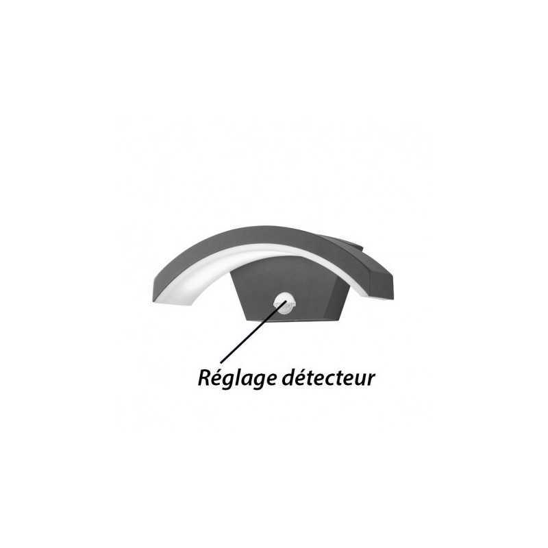 https://design-led.fr/ Applique Murale LED CURVILINE 7.5W 360 lm Détecteur 4000K Gris IP54 111,50&nbsp;€ 111,50&nbsp;€ 677832