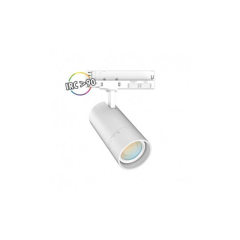 https://design-led.fr/ Spot LED sur Rail avec Adaptateur 3 allumages Blanc 10/15/20W FOCUS SLIM CCT Angle ajustable 110,00&nbsp;€...
