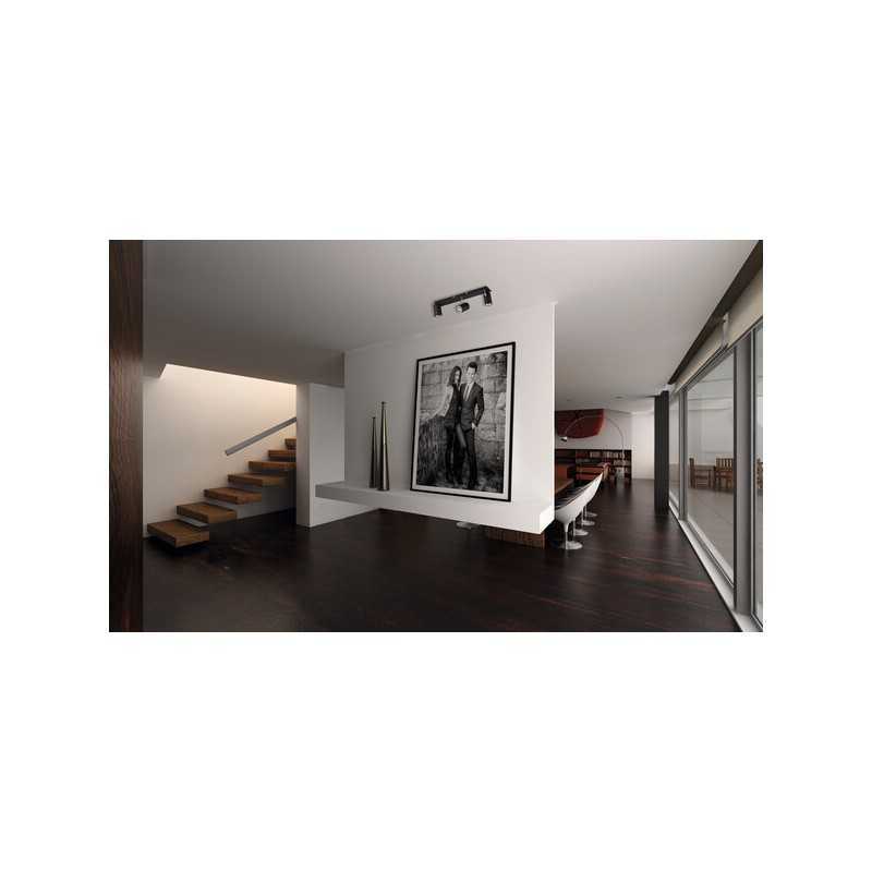https://design-led.fr/ Luminaire mural ou plafonnier EVALO 3xGU10 Noir 32,70&nbsp;€ 32,70&nbsp;€ 35695