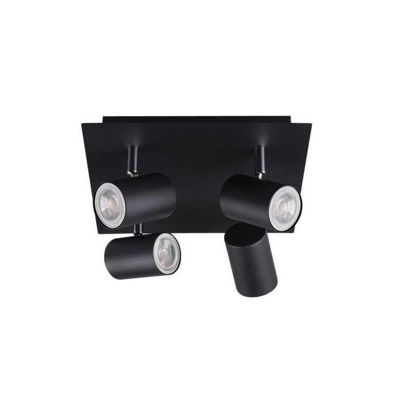 https://design-led.fr/ Luminaire mural ou plafonnier EVALO 4xGU10 Noir 44,20&nbsp;€ 44,20&nbsp;€ 35697