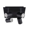 https://design-led.fr/ Luminaire mural ou plafonnier EVALO 4xGU10 Noir 44,20&nbsp;€ 44,20&nbsp;€ 35697