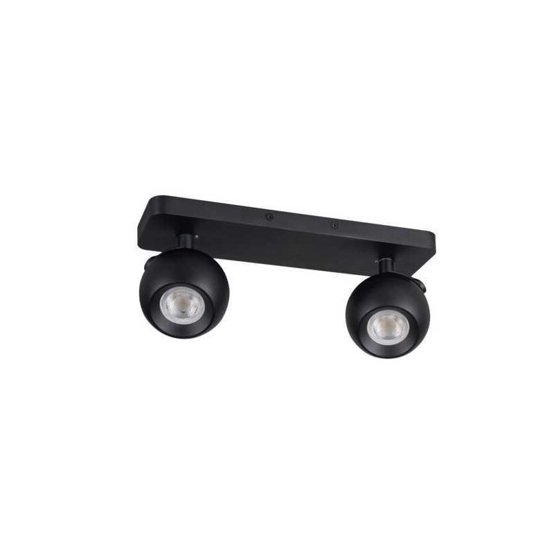 https://design-led.fr/ Luminaire mural ou plafonnier GALOBA 2xGU10 Noir 52,40&nbsp;€ 52,40&nbsp;€ 33675