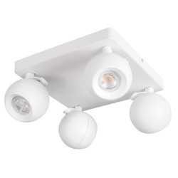 https://design-led.fr/ Luminaire mural ou plafonnier GALOBA 4xGU10 Blanc 107,40&nbsp;€ 107,40&nbsp;€ 33678