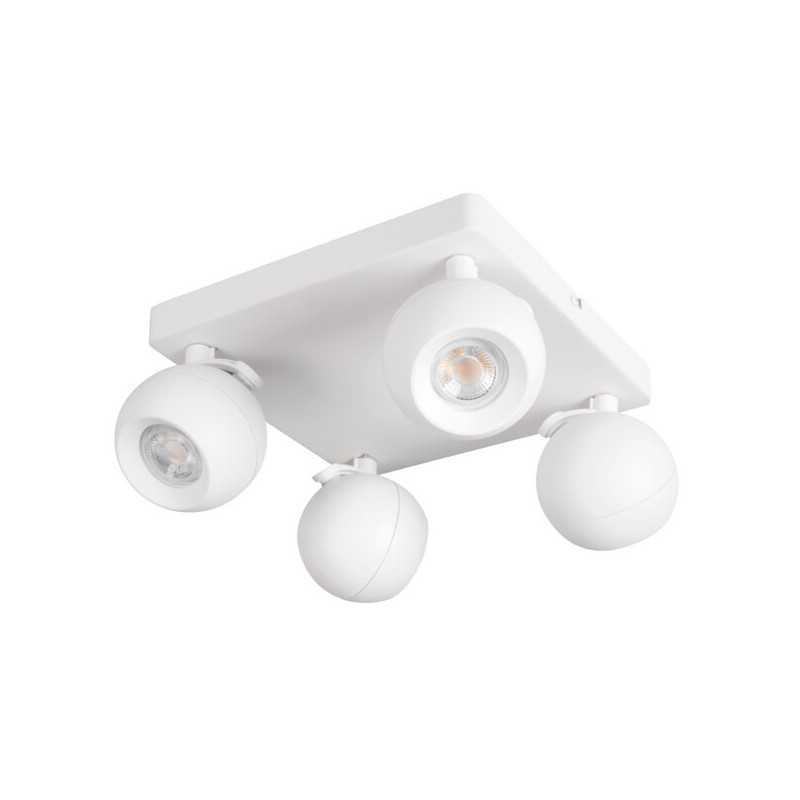 https://design-led.fr/ Luminaire mural ou plafonnier GALOBA 4xGU10 Blanc 107,40&nbsp;€ 107,40&nbsp;€ 33678