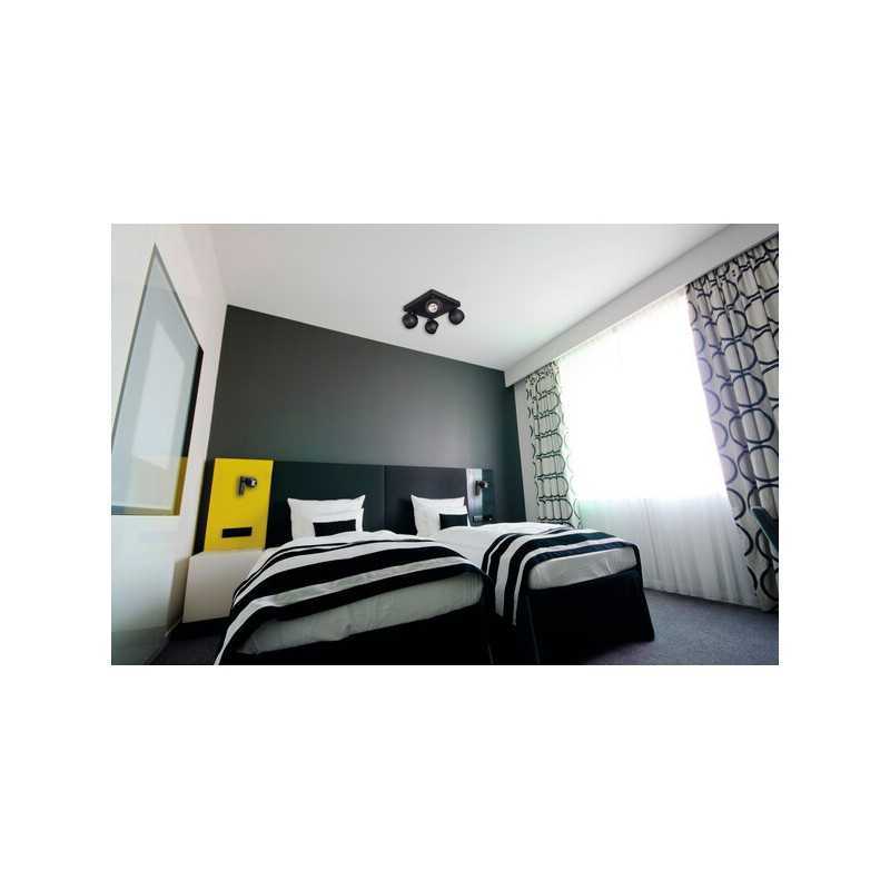 https://design-led.fr/ Luminaire mural ou plafonnier GALOBA 4xGU10 Noir 107,40&nbsp;€ 107,40&nbsp;€ 33679