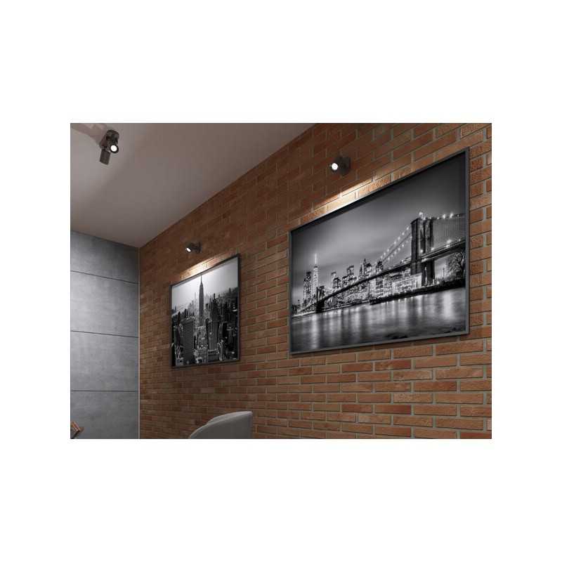 https://design-led.fr/ Luminaire mural ou plafonnier LAURIN 1xGU10 Noir 19,80&nbsp;€ 19,80&nbsp;€ 29121