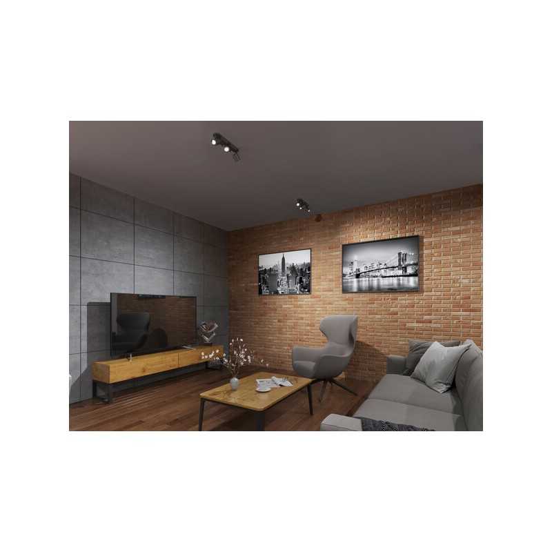 https://design-led.fr/ Luminaire mural ou plafonnier LAURIN 3xGU10 Noir 61,70&nbsp;€ 61,70&nbsp;€ 29125