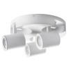 https://design-led.fr/ Luminaire mural ou plafonnier LAURIN 3xGU10 Blanc 65,30&nbsp;€ 65,30&nbsp;€ 29126