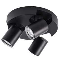 https://design-led.fr/ Luminaire mural ou plafonnier LAURIN 3xGU10 Noir 65,30&nbsp;€ 65,30&nbsp;€ 29127