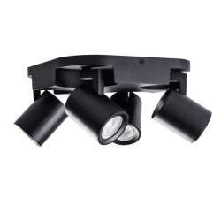 https://design-led.fr/ Luminaire mural ou plafonnier LAURIN 4xGU10 Noir 67,20&nbsp;€ 67,20&nbsp;€ 29129