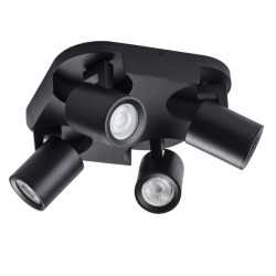 https://design-led.fr/ Luminaire mural ou plafonnier LAURIN 4xGU10 Noir 67,20&nbsp;€ 67,20&nbsp;€ 29129
