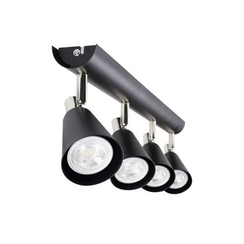 https://design-led.fr/ Luminaire mural ou plafonnier SEMPRA 4xGU10 Noir 55,00&nbsp;€ 55,00&nbsp;€ 33097
