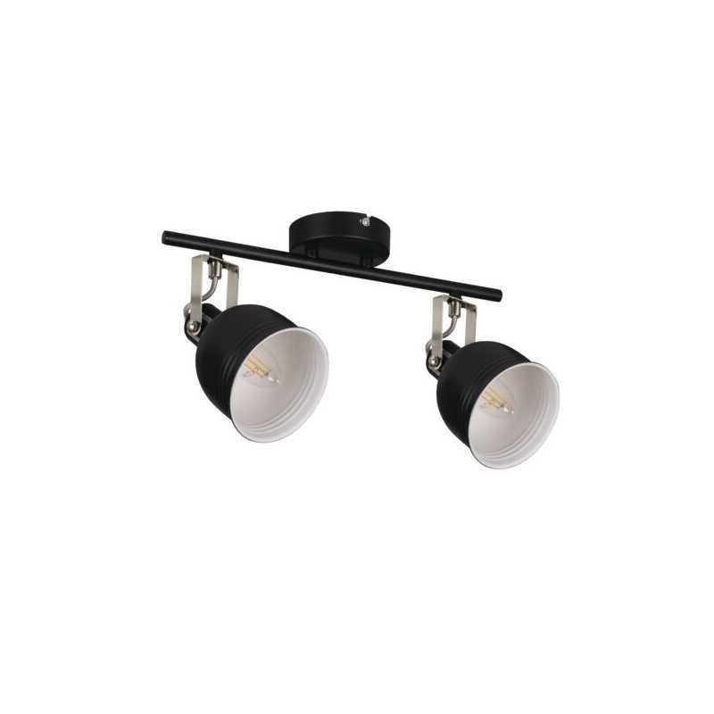 https://design-led.fr/ Luminaire mural et plafonnier DERATO 2xE14 Noir 49,80&nbsp;€ 49,80&nbsp;€ 35642