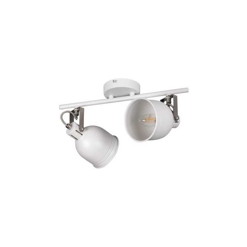 https://design-led.fr/ Luminaire mural et plafonnier DERATO 2xE14 Blanc 49,80&nbsp;€ 49,80&nbsp;€ 35643
