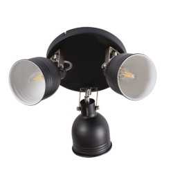 https://design-led.fr/ Luminaire mural et plafonnier DERATO 3xE14 Noir 74,70&nbsp;€ 74,70&nbsp;€ 35644