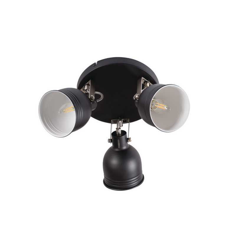 https://design-led.fr/ Luminaire mural et plafonnier DERATO 3xE14 Noir 74,70&nbsp;€ 74,70&nbsp;€ 35644