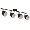 https://design-led.fr/ Luminaire mural et plafonnier DERATO 4xE14 Noir 99,50&nbsp;€ 99,50&nbsp;€ 35646