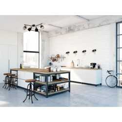 https://design-led.fr/ Luminaire mural et plafonnier DERATO 4xE14 Noir 99,50&nbsp;€ 99,50&nbsp;€ 35646
