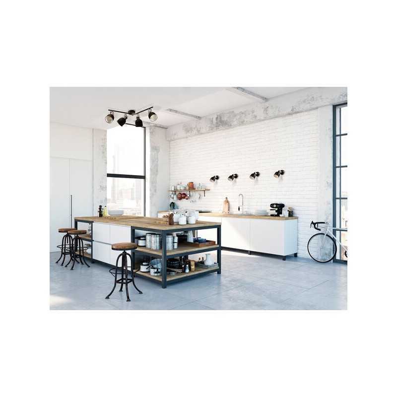 https://design-led.fr/ Luminaire mural et plafonnier DERATO 4xE14 Noir 99,50&nbsp;€ 99,50&nbsp;€ 35646