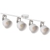 https://design-led.fr/ Luminaire mural et plafonnier DERATO 4xE14 Blanc 99,50&nbsp;€ 99,50&nbsp;€ 35647