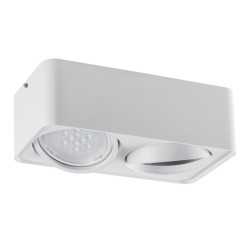 https://design-led.fr/ Plafonnier pour éclairage d'accentuation TUBEO-ES Blanc 2xES111 85,80&nbsp;€ 60,06&nbsp;€ -30% 33273