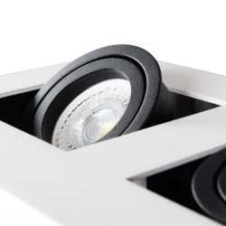 https://design-led.fr/ Plafonnier pour éclairage d'accentuation STOBI Blanc 2xGU10 73,60&nbsp;€ 73,60&nbsp;€ 26833