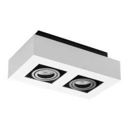 https://design-led.fr/ Plafonnier pour éclairage d'accentuation STOBI Blanc 2xGU10 73,60&nbsp;€ 73,60&nbsp;€ 26833