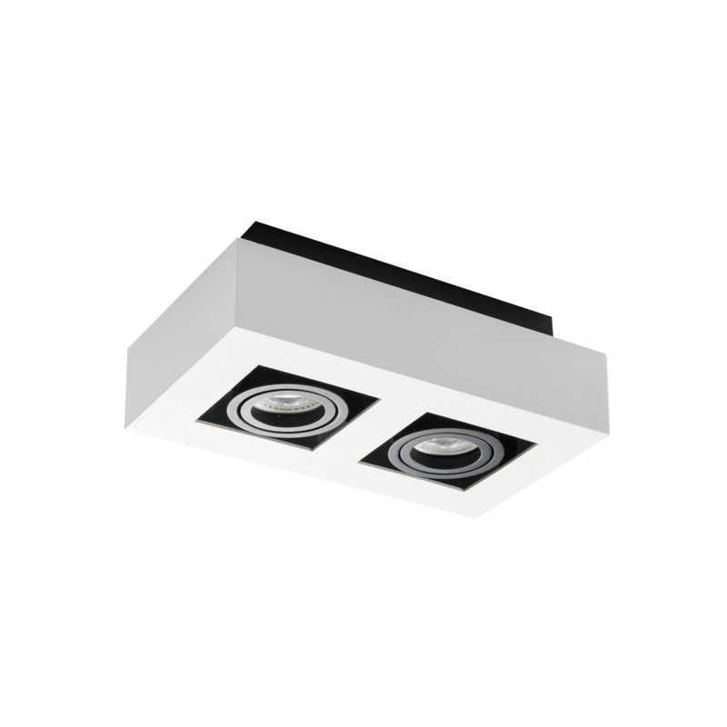 https://design-led.fr/ Plafonnier pour éclairage d'accentuation STOBI Blanc 2xGU10 73,60&nbsp;€ 73,60&nbsp;€ 26833