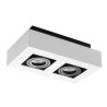 https://design-led.fr/ Plafonnier pour éclairage d'accentuation STOBI Blanc 2xGU10 73,60&nbsp;€ 73,60&nbsp;€ 26833