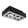 https://design-led.fr/ Plafonnier pour éclairage d'accentuation STOBI Noir 2xGU10 73,60&nbsp;€ 73,60&nbsp;€ 26832