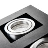 https://design-led.fr/ Plafonnier pour éclairage d'accentuation STOBI Noir 2xGU10 73,60&nbsp;€ 73,60&nbsp;€ 26832